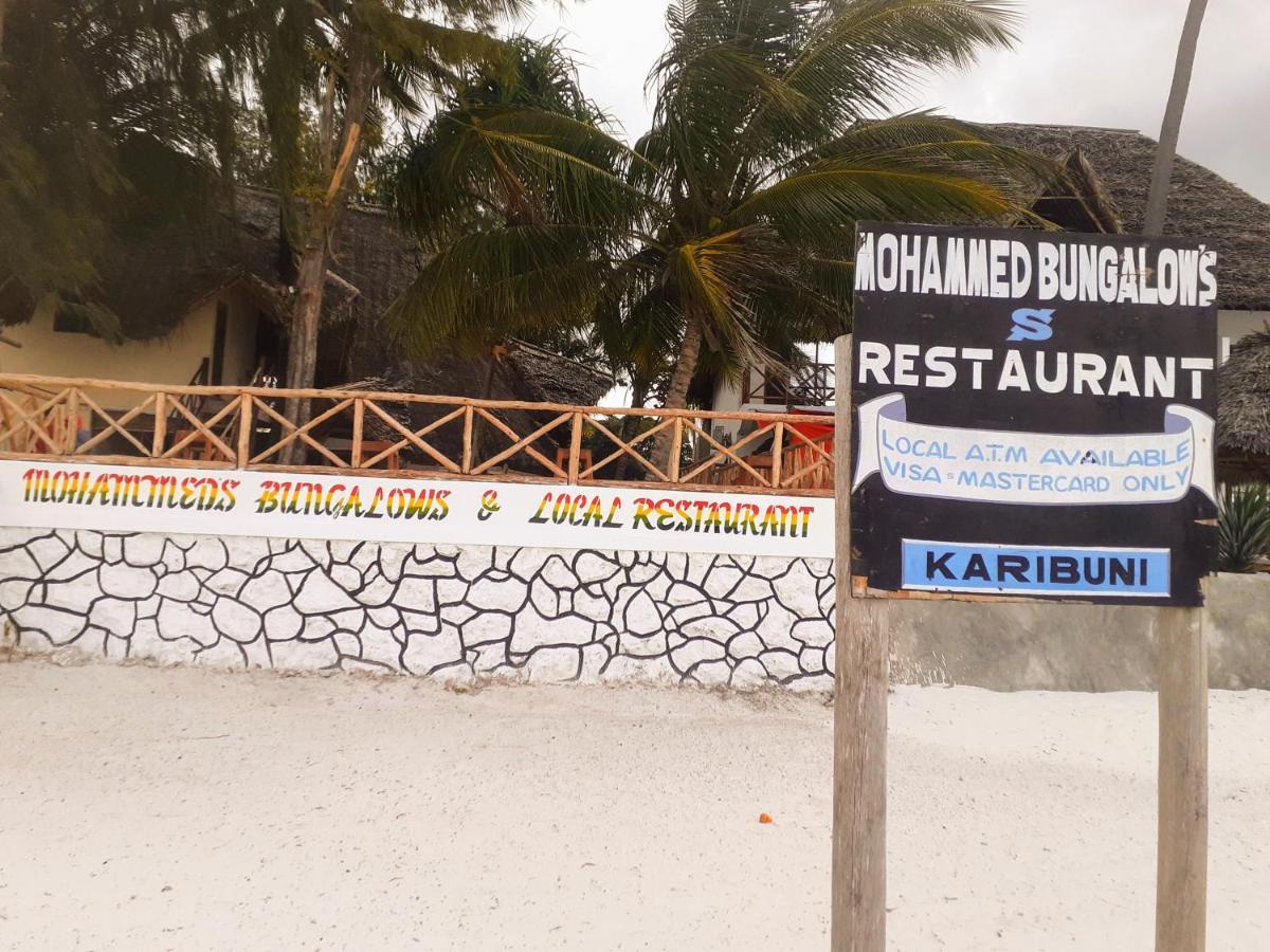 Mohammed Bungalows And Restaurant Matemwe  Exterior photo